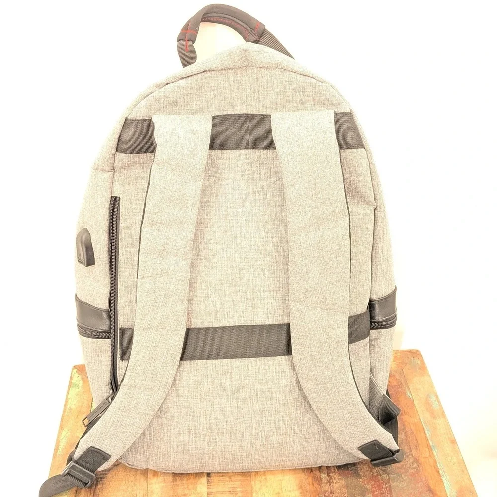 RFID Protection SwissMobility Gray Office Travel School Medium Laptop Backpack